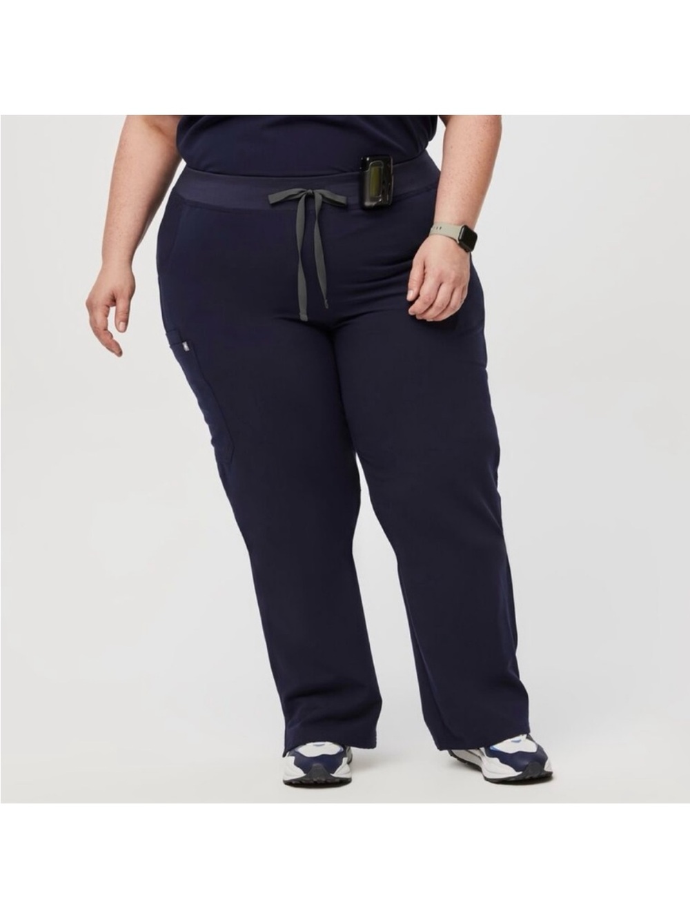 NWT Figs Womens Kade Cargo Pants XXL Navy